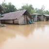 Bão số 6 gây ngập lụt tại Đắk Lắk. (Ảnh: Tuấn Anh/TTXVN)