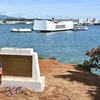 Khu tưởng niệm tại Trân Châu Cảng.