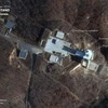Hình ảnh hoạt động tại bãi thử Sohae của Triều Tiên. (Ảnh: Planet Labs)