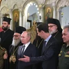 Tổng thống Putin và người đồng cấp Assad. (Ảnh: RT)