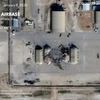 Tên lửa Iran gây ra nhiều thiệt hại tại căn cứ Ain al-Assad. (Ảnh: Planet Labs) 