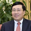 Phó Thủ tướng, Bộ trưởng Bộ Ngoại giao Phạm Bình Minh. (Ảnh: TTXVN)