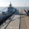 Tàu Nam Xương Type 055. (Ảnh: Twitter)
