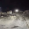 Căn cứ Ain al-Assad sau vụ tấn công.