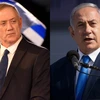 Thủ tướng Netanyahu và lãnh đạo đảng Xanh-Trắng Benny Gantz. (Ảnh: Flash90)