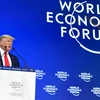 Tổng thống Mỹ Donald Trump phát biểu tại Diễn đàn Kinh tế thế giới lần thứ 50 (WEF 2020). (Ảnh: THX/ TTXVN)