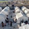 Một trại tị nạn ở Idlib