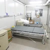 Bệnh viện dã chiến Hỏa Thần Sơn tại Trung Quốc. (Ảnh: AP)