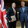 Đàm phán thương mại Brexit vòng hai bị hoãn do Brexit. (Ảnh: AFP)