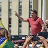 Tổng thống Jair Bolsonaro phát biểu trước người dân. (Ảnh: CNN)
