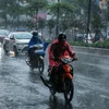 Hà Nội chuẩn bị đón mưa dông mạnh. (Ảnh minh họa: Minh Sơn/Vietnam+)