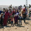 Người tị nạn Syria tại Thổ Nhĩ Kỳ. (Ảnh: AP)