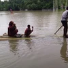 Lũ lụt tiếp tục tàn phá các địa phương tại Bangladesh. (Ảnh: Daily Star)