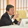 Bộ trưởng Ngoại giao Nhật Bản Toshimitsu Motegi. (Ảnh: AFP/TTXVN)