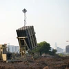 Hệ thống tên lửa Vòm Sắt tại thủ đô Tel Aviv. (Ảnh: Flash90)