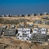 Israel tạm dừng tuyên bố chủ quyền ở các khu định cư Bờ Tây. (Ảnh: AP) 