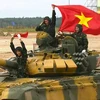 Hình ảnh xe tăng Việt Nam giành á quân ở bảng 2 tại Army Games 2020