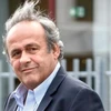 Cựu chủ tịch UEFA Michel Platini tại cơ quan công tố Thụy Sỹ. (Ảnh: AFP)