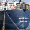 Tàu cứu hộ Alan Kurdi của Đức. (Ảnh: Alaraby)