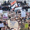 Anh: Người biểu tình đụng độ cảnh sát tại quảng trường Trafalgar