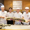 Quảng bá văn hóa ẩm thực Nhật Bản qua lễ hội làm Maki Sushi khổng lồ