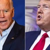 Tổng thống Donald Trump và đối thủ Joe Biden. (Ảnh: Getty)