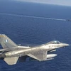 Máy bay Hy Lạp tham gia tập trận tại Địa Trung Hải. (Ảnh: AFP/TTXVN)