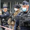 Lực lượng an ninh Pháp phong tỏa hiện trường vụ tấn công. (Ảnh: AFP/TTXVN)