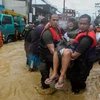 Philippines: Bão Vamco gây lũ quét tại Manila, nhiều người bị mắc kẹt