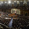 Một phiên họp của Hạ viện Mỹ. (Ảnh: AFP/TTXVN)