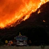 Một vụ cháy rừng tại bang California của Mỹ. (Ảnh: AFP/Getty)