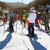 Hàn Quốc chuẩn bị đóng cửa các khu trượt tuyết. (Ảnh: Yonhap)