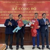 Lễ công bố thành lập Văn phòng Đoàn Đại biểu QH và HĐND thành phố Đà Nẵng. (Ảnh: Quốc Dũng/TTXVN)