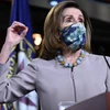 Chủ tịch Hạ viện Mỹ Nancy Pelosi. (Ảnh: AFP/TTXVN)