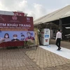 Hải Dương lắp đặt cây ATM khẩu trang miễn phí cho người dân