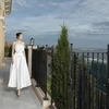 Hoa hậu Đỗ Mỹ Linh khám phá khu nghỉ dưỡng sắp khai trương ở Mũi Né