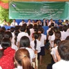 Trường tiểu học Khmer-Việt Nam khai giảng năm học mới