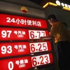 Trung Quốc tăng giá xăng dầu lần thứ tám trong năm nay