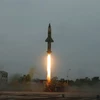Ấn Độ tiếp tục thử thành công tên lửa đạn đạo Prithvi-II
