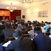 Hội nghị triển khai công tác Đảng năm 2014 của Đảng ủy Việt Nam tại Liên bang Nga. (Ảnh: Duy Trinh/Vietnam+)