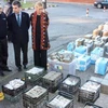 Tây Ban Nha thu giữ 62 kiện hàng chứa 2 tấn ma túy