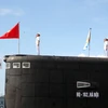 [Photo] Lễ thượng cờ quốc gia hai tàu ngầm ở Cam Ranh