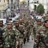 [Photo] Bolivia loại ngũ hơn 700 binh sỹ tham gia đình công