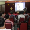 Đại sứ Nguyễn Hồng Thao chia sẻ thông tin về hành động trái phép của Trung Quốc tại Biển Đông. (Ảnh: Dung-Giáp/Vietnam+)