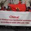Biểu tình phản đối Trung Quốc diễn ra ở nhiều nước châu Âu