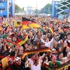 Đức: Không khí sôi động ở khu cổ động viên World Cup Fanmeile