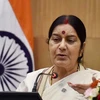Ngoại trưởng Ấn Độ Sushma Swaraj có chuyến thăm ba ngày tới Thái Lan. (Nguồn: nrinews24x7.com)