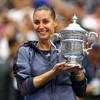 Tay vợt Flavia Pennetta quyết định giải nghệ sau khi đăng quang US Open. (Ảnh: AFP/TTXVN)
