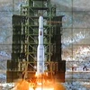 Triều Tiên phóng tên lửa mang theo vệ tinh. (Nguồn: thestar.com)