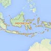 Địa điểm xảy ra động đất gần quần đảo Moluccas, phía Đông Indonesia. (Nguồn: ndtv.com)